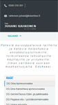 Mobile Screenshot of juhanirahkonen.fi